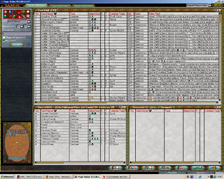 La construction d'un deck.
