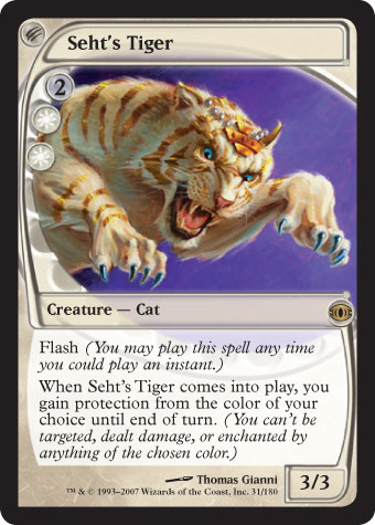 Magic the Gathering Online - Preview sur le site officiel : Seht's Tiger