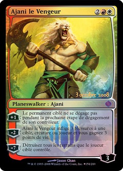 Première carte Shards of Alara : Ajani le Vengeur