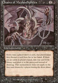 Magic the Gathering Online - Bannissement d'urgence de Chains of Mephistopheles