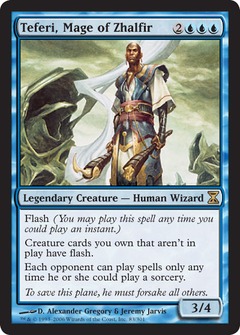 Teferi aura sa propre carte dans Magic Online : Time Spiral