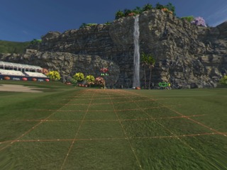 Un quadrillage à l'approche du trou