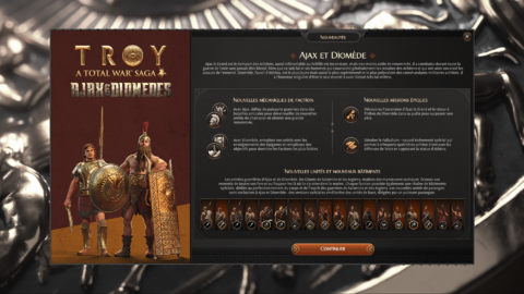 A Total War Saga: Troy - Test d'A Total War Saga Troy: Ajax & Diomedes - La même chose, en tout pareil