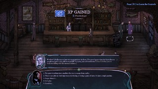 Des choix de dialogues se débloquent selon les compétences et rapportent de l'expérience