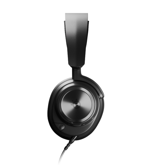 Arctis nova pro black roto side mic in