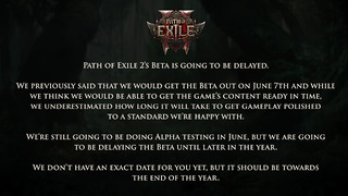 Path of Exile 2 reporte sa bêta