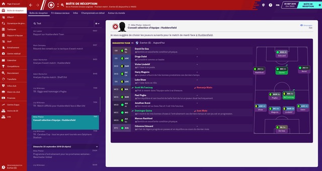 Images de Football Manager 2020