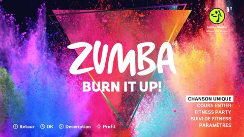 Zumba Burn It Up ! - Test de Zumba Burn It Up ! - Brûler des calories en s'amusant