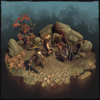 Campement de monstres