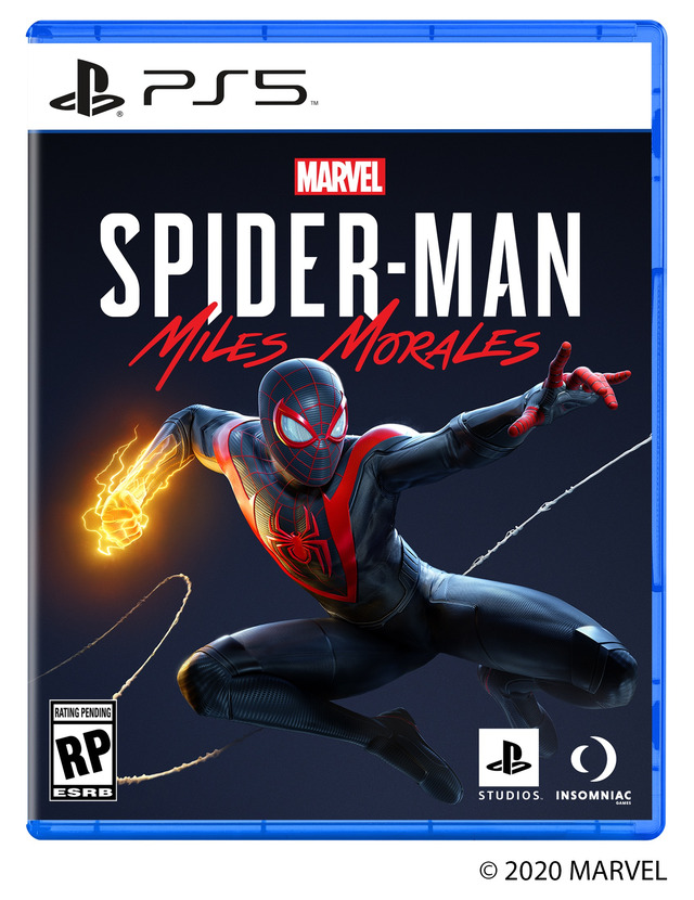 Boîtier PS5 de Spider-Man Miles Morales