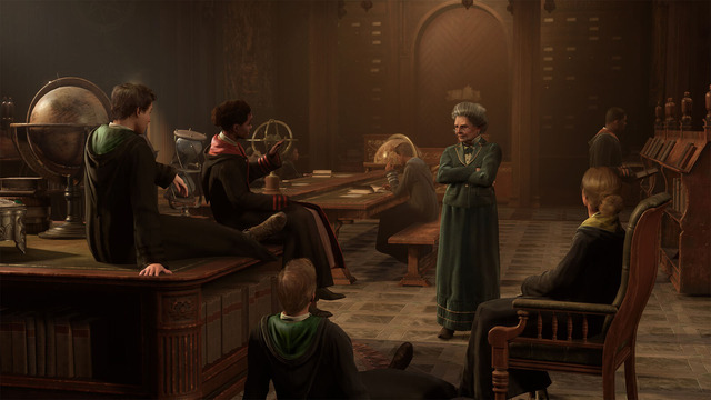 Salle de classe dans Hogwarts Legacy