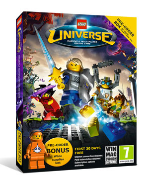 Boîte de LEGO Universe