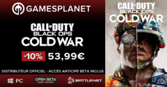 Promo Gamesplanet : la bêta de Call of Duty: Black Ops Cold War à -10%, en pré-téléchargement et en accès anticipé