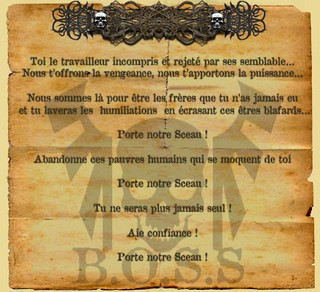 Avertissement du Syndicat B.O.S.S