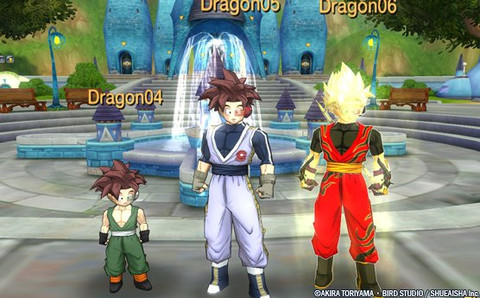 Dragon Ball Online - Èvolution des personnages