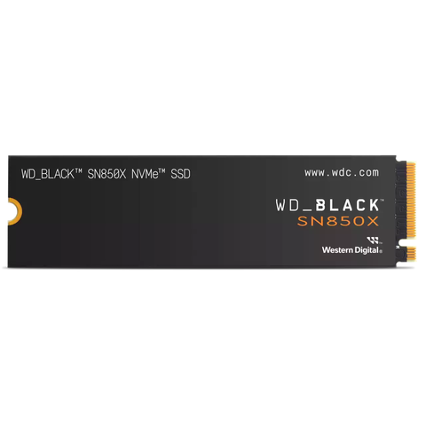 Wd black sn850x nvme ssd front