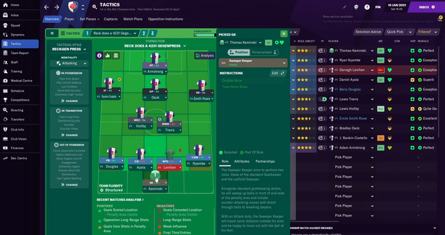 Images de Football Manager 2021