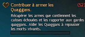 Guild Wars 2 - Contribuer à armer les Quaggans