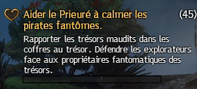 Guild Wars 2 - Aider le Prieuré à calmer les pirates fantômes