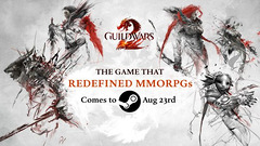 Guild Wars 2 arrive sur Steam le 23 août