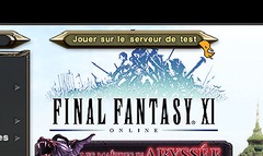 Le serveur de test pour Final Fantasy XI est disponible !