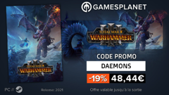 Promo Gamesplanet : Total War Warhammer 3 à 48,44€ € (-19%), avec un DLC offert