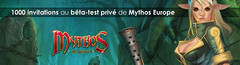 1000 invitations à rejoindre le bêta-test francophone de Mythos