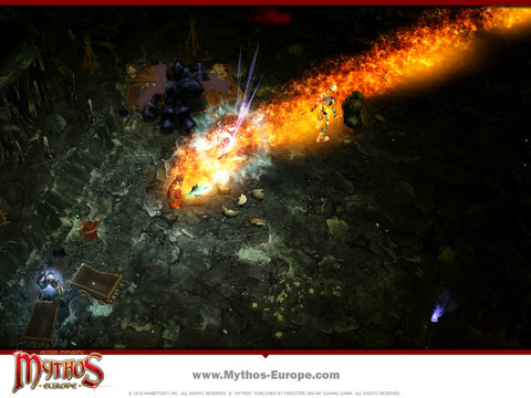Mythos - Exclusivité : Le pyromancier de Mythos, les compétences du Charbriseur