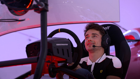 Charles Leclerc, pilote de F1 pour l'écurie Ferrari