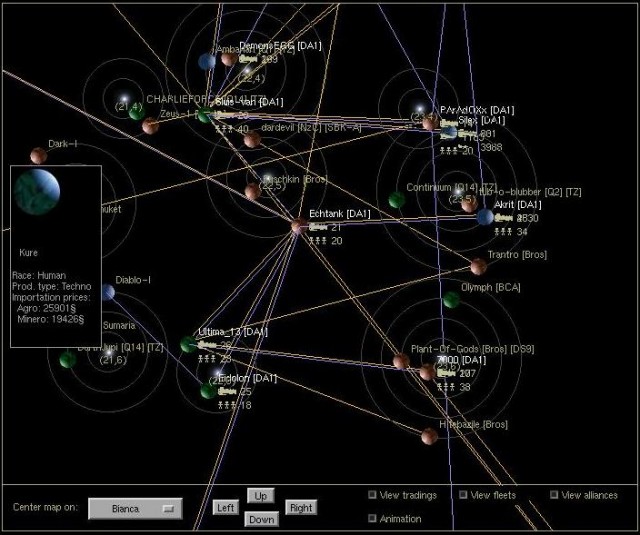 Carte gallactique