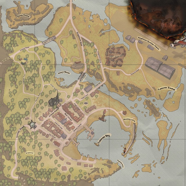 Carte de Kingsmouth 2