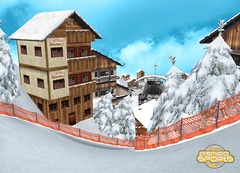 Nouvelle piste de ski et ville francophone