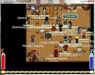 Boire un coup à la taverne