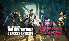 Distribution : 100 invitations à rejoindre l'accès anticipé du RPG d'action Space Punks à gagner