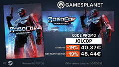 Code promo JOL x Gamesplanet : RoboCop: Rogue City jusqu'à -19%