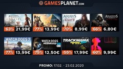 Promo Gamesplanet : réductions record sur les jeux Ubisoft (-77%) et Take-Two (-80%)