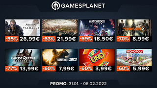 Lunar Sale Gamesplanet : 180 Ubisoft en promotion