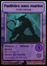 Panthère sous-marine