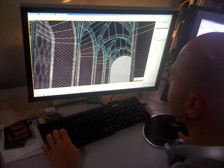 Architecture intérieure en cours de création