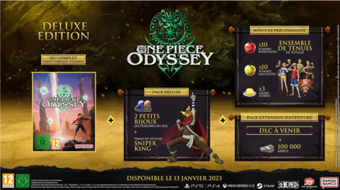 One Piece Odyssey - Promo Gamesplanet : One Pierce Odyssey en précommande et en promotion à -15%