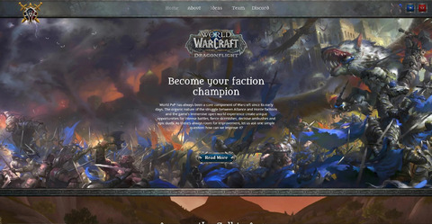 World of Warcraft - A Call to Azeroth - Un projet de fan pour promouvoir le JcJ en monde ouvert