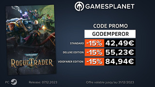 Code promotionnel Warhammer 40k: Rogue Trader
