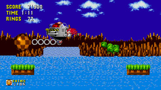 Knuckles dans Sonic 1