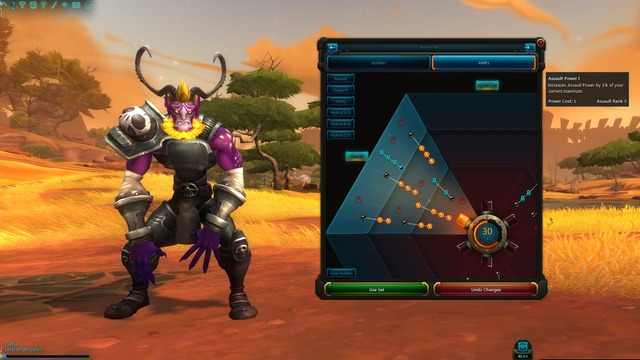 Customisation dans WildStar - WildStar Customisation   Combat   AMP System