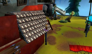 Construction d'un toit en livres