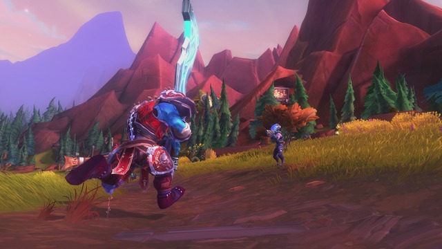 Nouvelles images du guerrier dans WildStar