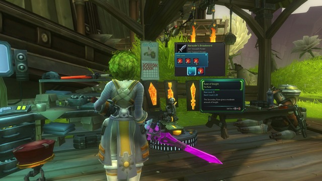 Customisation dans WildStar - WildStar Customisation   Combat   Item Modification