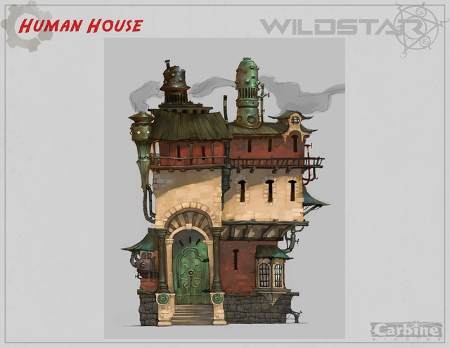 Concept human house