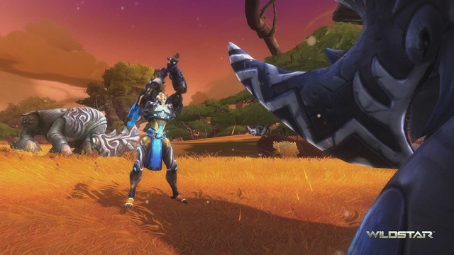 Guerrier de WildStar - Warrior classdrop 01