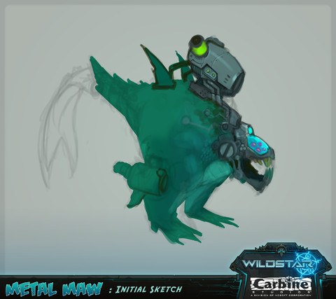 WildStar - Le monstre Metal Maw : du concept à la réalisation